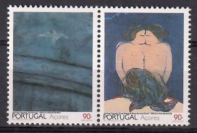 Znaczek Azory 1993 Mi 434-435 Czyste **