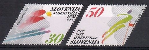 Znaczek Słowenia 1992 Mi 6-7 Czyste **