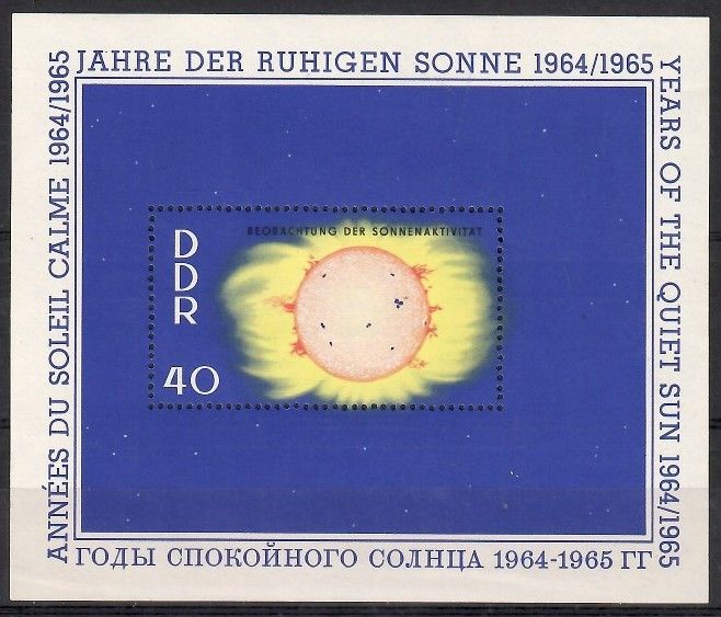 Znaczek NRD / DDR 1964 Mi bl 21 Czyste **