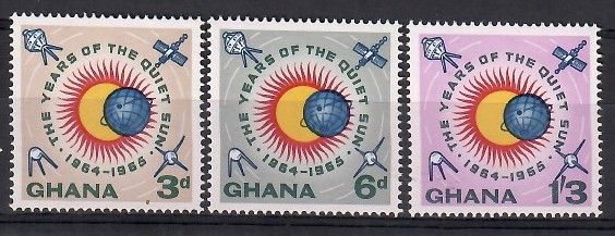 Znaczek Ghana 1964 Mi 170-172 Czyste **