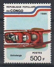 Znaczek Kongo 1989 Mi 1169 Czyste **