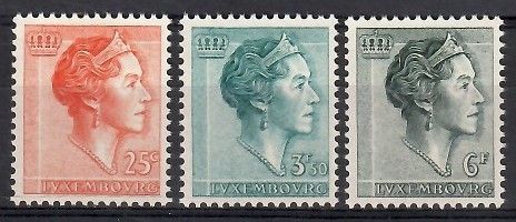 Znaczek Luksemburg 1964 Mi 690-692 Czyste **