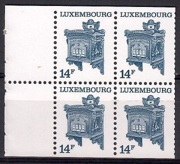 Znaczek Luksemburg 1991 Mi 1282Du,Do Czyste **
