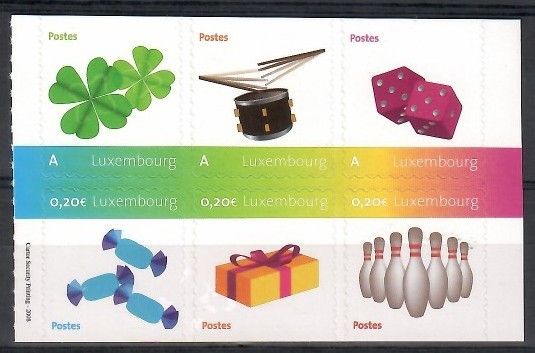 Znaczek Luksemburg 2008 Mi 1802-1804+1808-1810 Czyste **