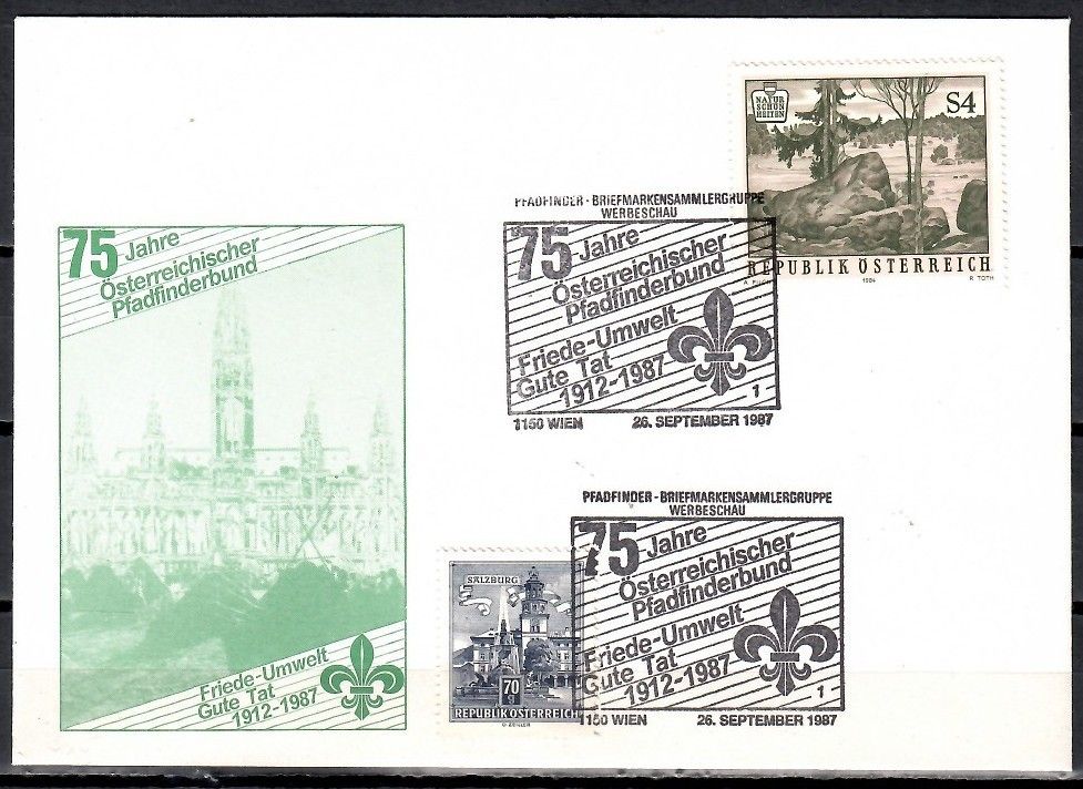 Znaczek Austria 1984 Mi 1784 FDC