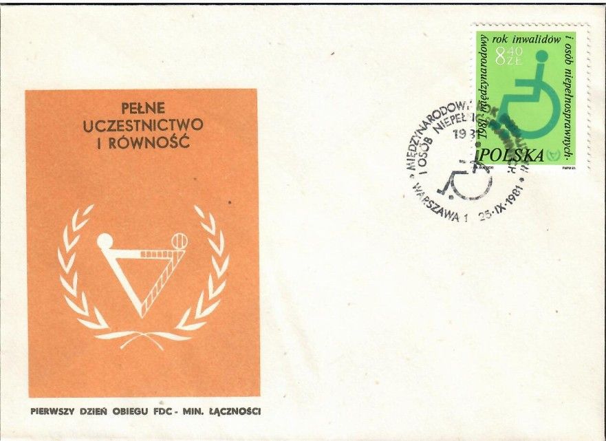 Znaczek Polska 1981 Mi 2763 Fi 2620 FDC