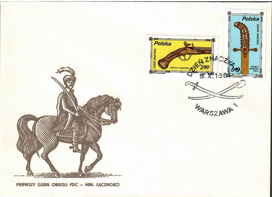 Znaczek Polska 1981 Mi 2769-2770 Fi 2621-2622 FDC
