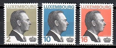 Znaczek Luksemburg 1995 Mi 1357-1359 Czyste **