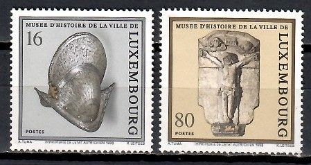 Znaczek Luksemburg 1998 Mi 1454-1455 Czyste **