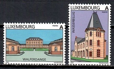 Znaczek Luksemburg 2000 Mi 1495-1496 Czyste **