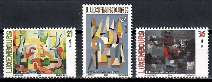 Znaczek Luksemburg 2000 Mi 1509-1511 Czyste **