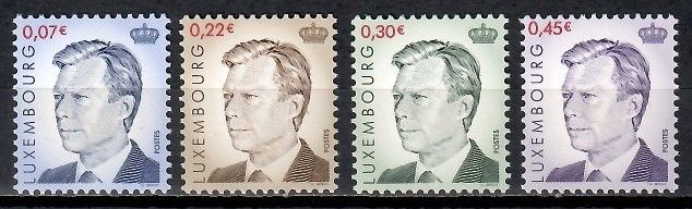 Znaczek Luksemburg 2001 Mi 1539-1542 Czyste **