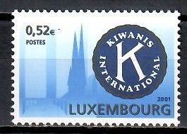 Znaczek Luksemburg 2001 Mi 1558 Czyste **