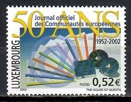 Znaczek Luksemburg 2003 Mi 1598 Czyste **