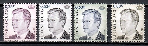 Znaczek Luksemburg 2004 Mi 1636-1639 Czyste **