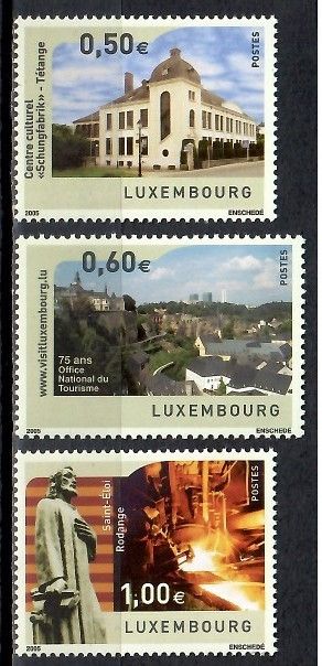 Znaczek Luksemburg 2005 Mi 1666-1668 Czyste **