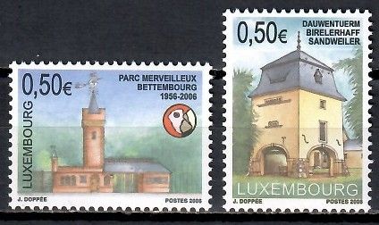 Znaczek Luksemburg 2006 Mi 1702-1703 Czyste **