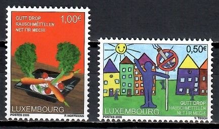Znaczek Luksemburg 2006 Mi 1718-1719 Czyste **