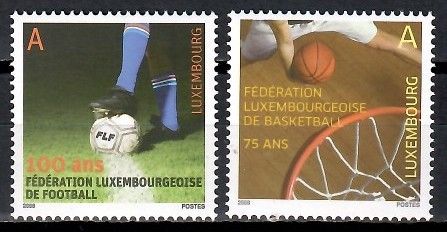 Znaczek Luksemburg 2008 Mi 1779-1780 Czyste **