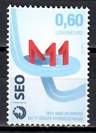 Znaczek Luksemburg 2013 Mi 1985 Czyste **