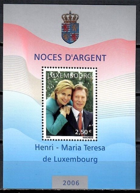 Znaczek Luksemburg 2006 Mi bl 20 Czyste **