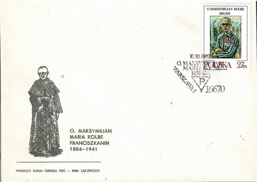 Znaczek Polska 1982 Mi 2831 Fi 2683 FDC