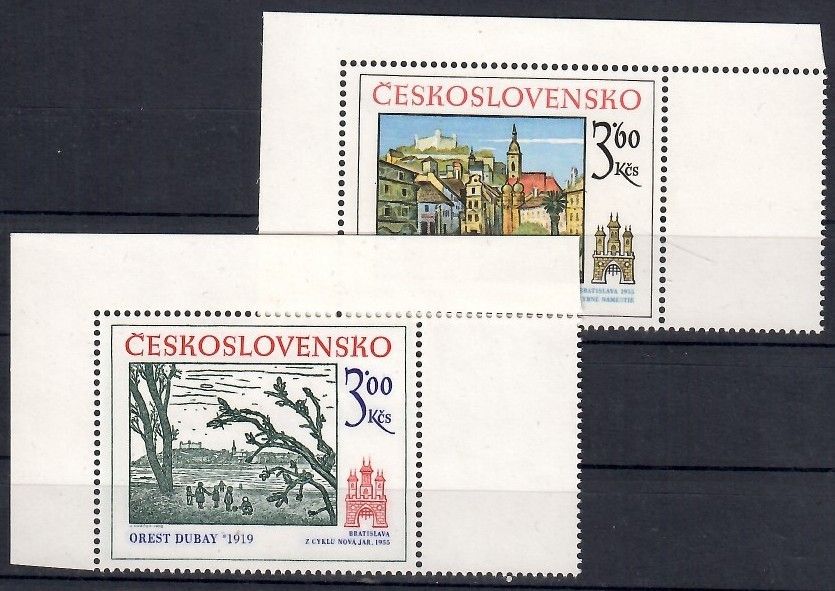 Znaczek Czechosłowacja 1978 Mi 2440-2441 Czyste **
