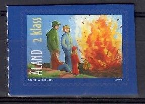 Znaczek Wyspy Alandzkie 2005 Mi 252 Czyste **