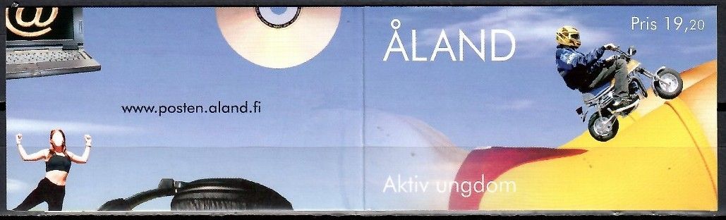 Znaczek Wyspy Alandzkie 1998 Mi mh 6 Czyste **