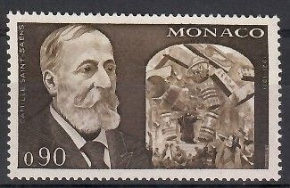 Znaczek Monako 1972 Mi 1027 Czyste **