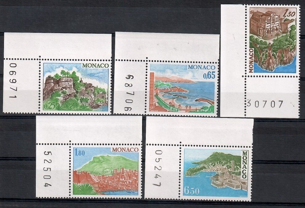 Znaczek Monako 1978 Mi 1331-1335 Czyste **