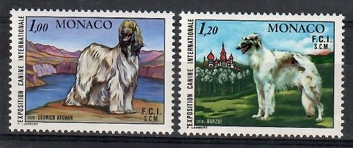 Znaczek Monako 1978 Mi 1347-1348 Czyste **