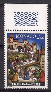 Znaczek Monako 1983 Mi 1604 Czyste **