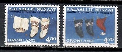 Znaczek Grenlandia 1998 Mi 329-330y Czyste **