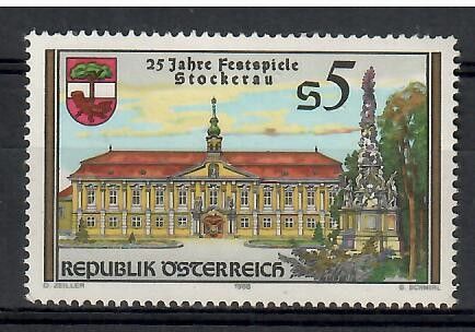 Znaczek Austria 1988 Mi 1927 Czyste **