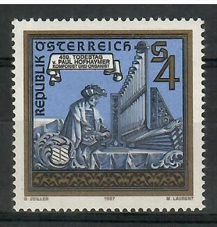 Znaczek Austria 1987 Mi 1899 Czyste **