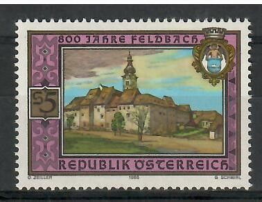 Znaczek Austria 1988 Mi 1934 Czyste **