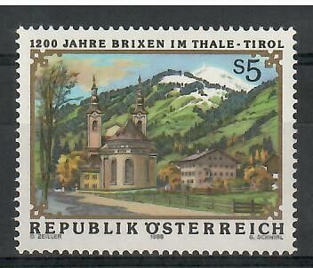 Znaczek Austria 1988 Mi 1931 Czyste **