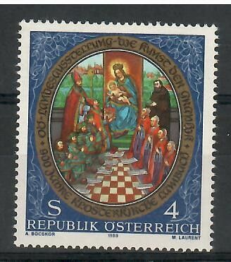 Znaczek Austria 1989 Mi 1957 Czyste **