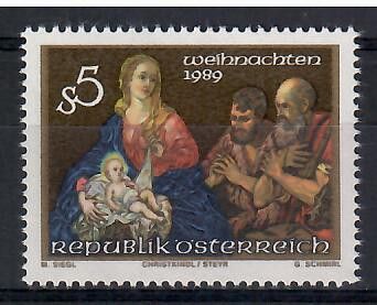 Znaczek Austria 1989 Mi 1977 Czyste **