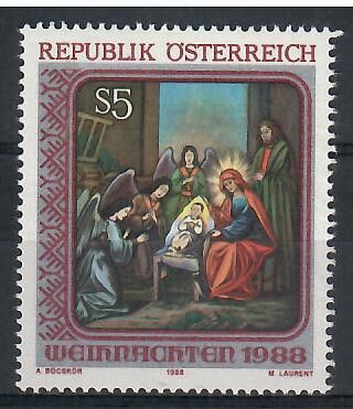 Znaczek Austria 1988 Mi 1943 Czyste **