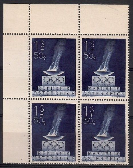 Znaczek Austria 1948 Mi 854 Czyste **