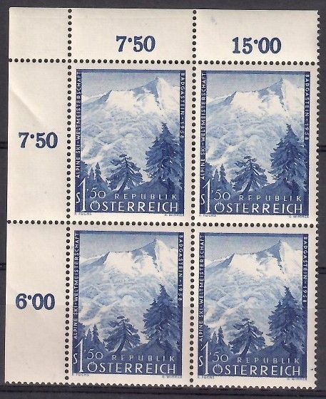 Znaczek Austria 1958 Mi 1040 Czyste **