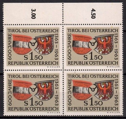 Znaczek Austria 1963 Mi 1133 Czyste **