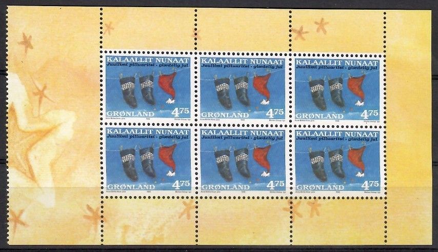 Znaczek Grenlandia 1998 Mi h-blatt 330x Czyste **