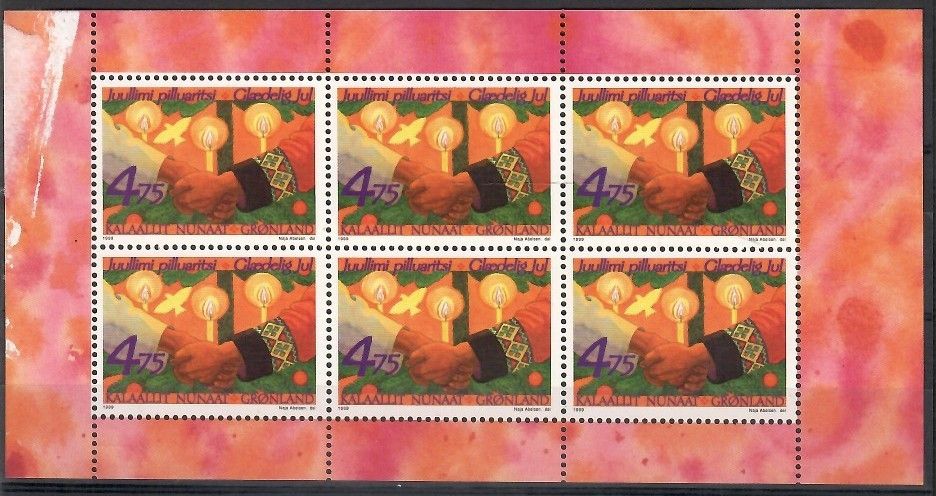 Znaczek Grenlandia 1999 Mi h-blatt 345 Czyste **