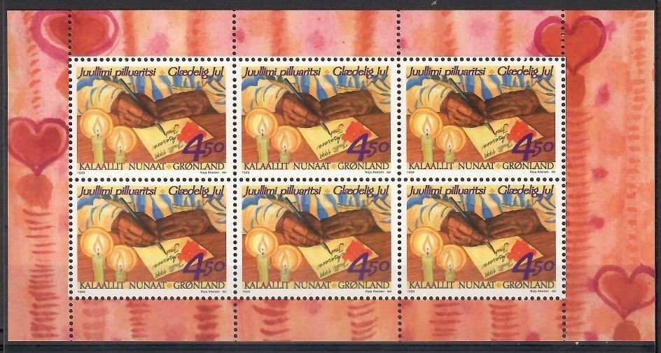 Znaczek Grenlandia 1999 Mi h-blatt 344 Czyste **