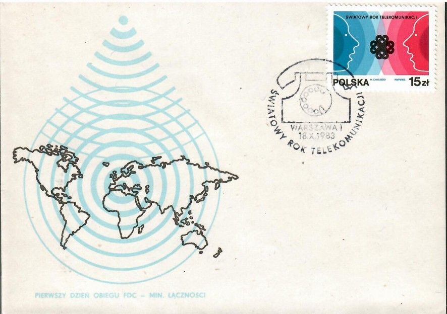 Znaczek Polska 1983 Mi 2887 Fi 2739 FDC