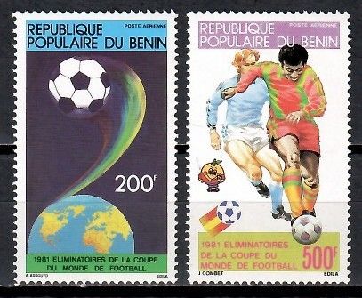 Znaczek Benin 1981 Mi 257-258 Czyste **