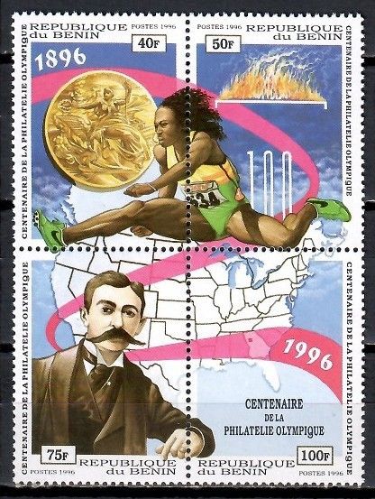 Znaczek Benin 1996 Mi 813-816 Czyste **